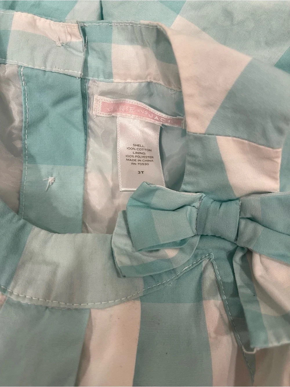 Vintage Janie and Jack Blossom Celebration dress 3T bubble hem/bow